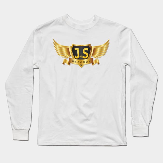 J & S Records Long Sleeve T-Shirt by MindsparkCreative